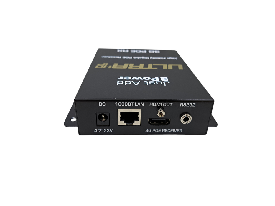Just Add Power 3G POE RX Ultra HD IP Receiver