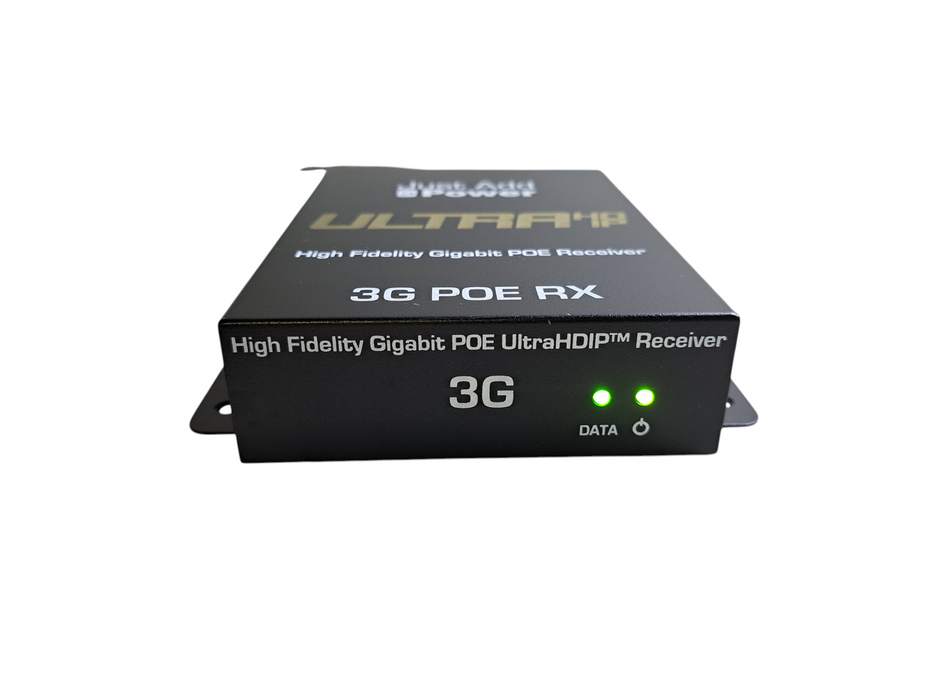 Just Add Power 3G POE RX Ultra HD IP Receiver