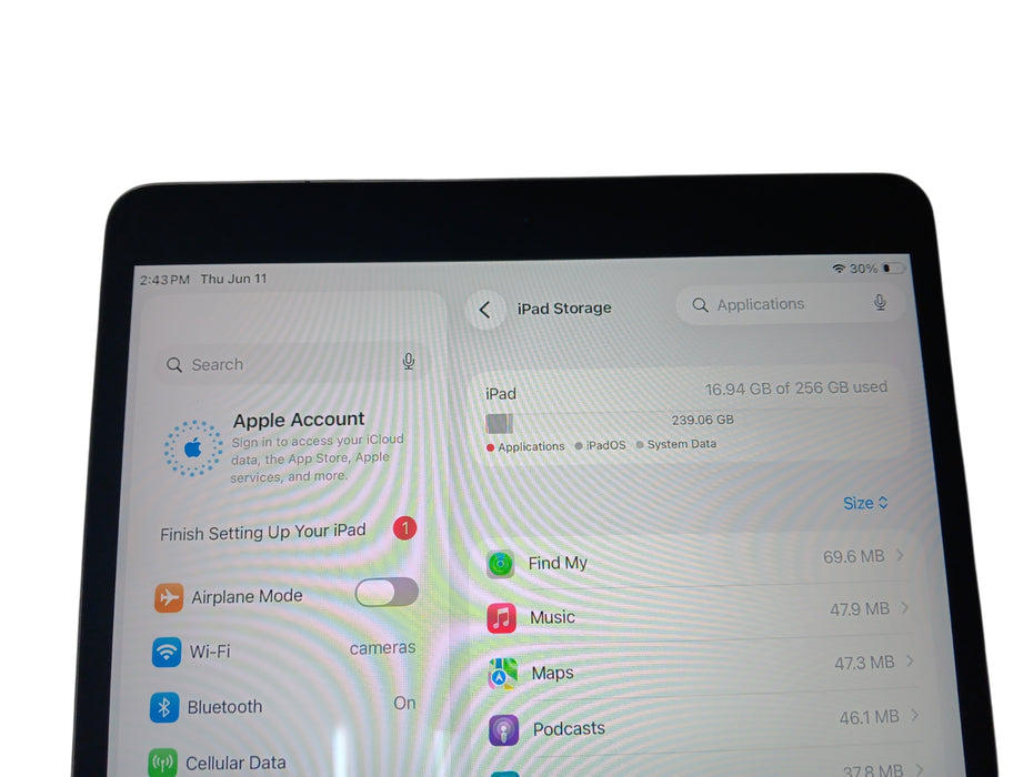Apple iPad Air 3rd Gen - Space Gray - 256GB [A2153]