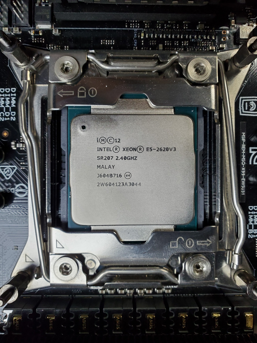 Asus X99-E WS/USB 3.1 Motherboard - Xeon E5-2620 v3, 8GB DDR4 - No I/O Shield