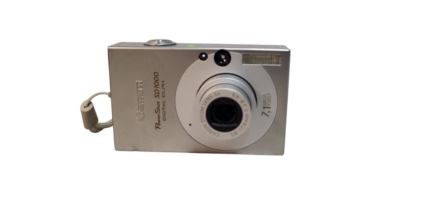 Canon PowerShot SD1000 DIGITAL ELPH Digital Camera Made in Japan | SEE