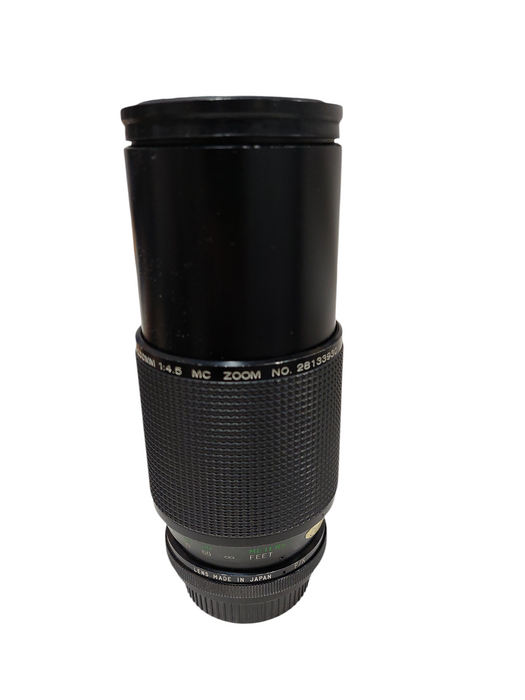 Vivitar Camera Lens MC Zoom 80-200mm 1: 4.5  58mm