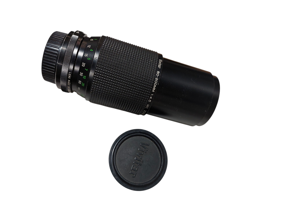 Vivitar Camera Lens MC Zoom 80-200mm 1: 4.5  58mm
