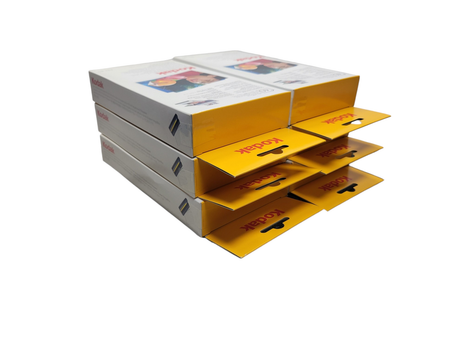 Lot of 6x - Kodak PH-40 10x15CM color cartridge and photo paper kit