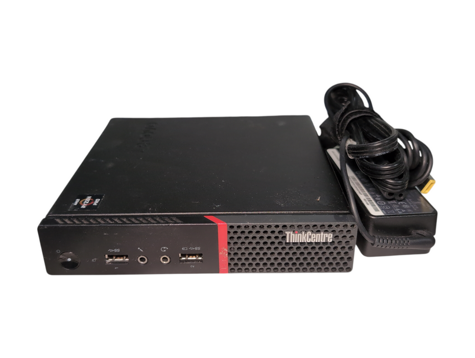 Lenovo ThinkCentre M715q, Ryzen 5 PRO 2400GE, 8GB DDR4, 256GB NVMe, 65W PSU