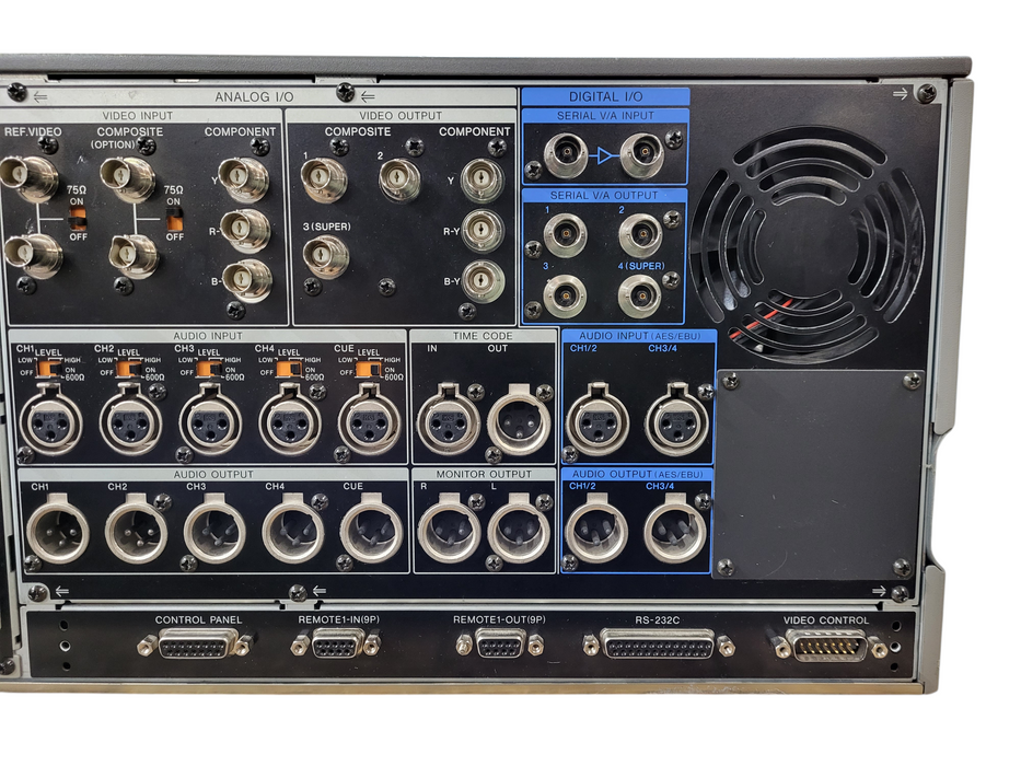 Sony DVW-500 Digital Betacam Videocassette Recorder READ