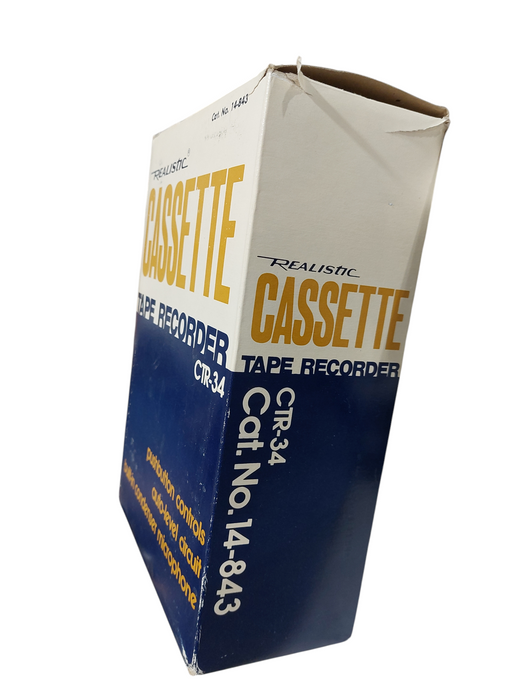 Realistic Cassette Tape Recorder CTR-34 Cat: 14-843