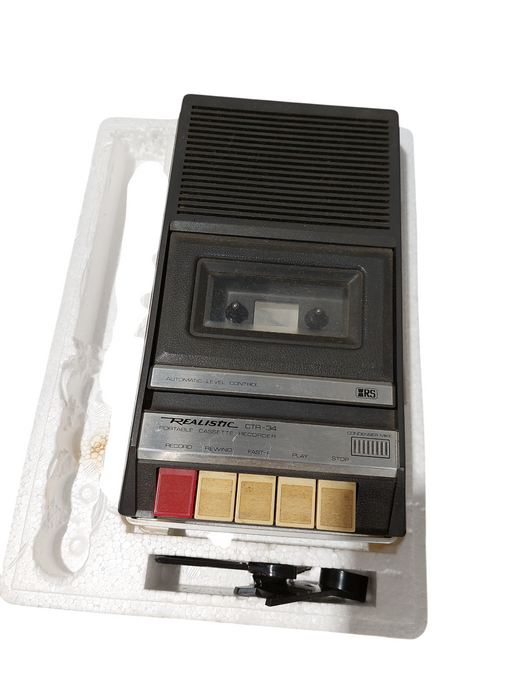 Realistic Cassette Tape Recorder CTR-34 Cat: 14-843