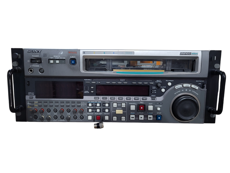 SONY MSW-M2000 digital video cassette recorder READ