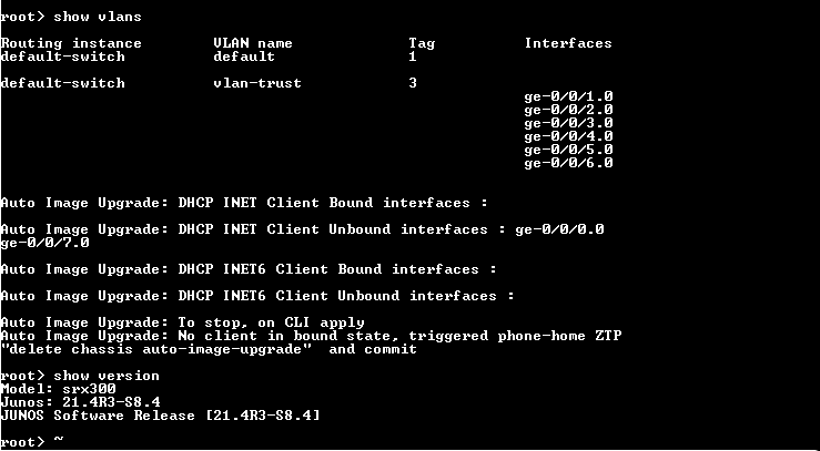 Juniper Networks SRX300 Services Firewall Gateway Security Appliance