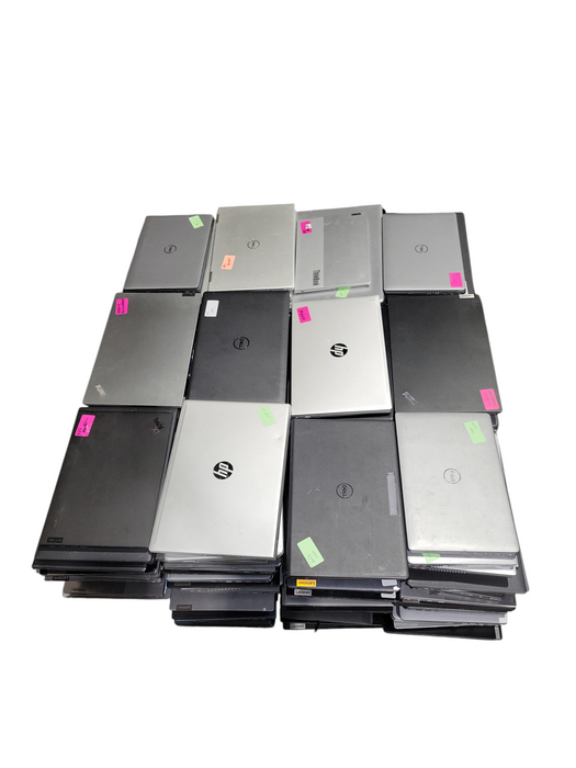 Lot 240x Mixed brand 9-12th gen Laptops | PARTS Only (HEP2-32)