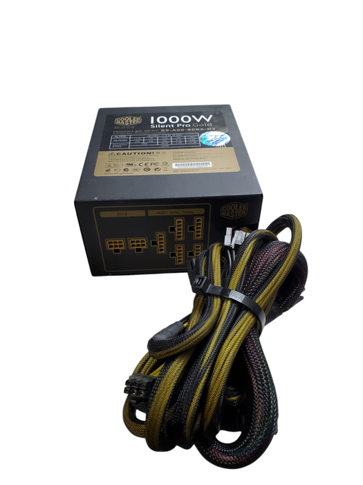 Cooler Master Silent Pro Gold 1000W (RS-A00-80GA-D3) Desktop Power Supply