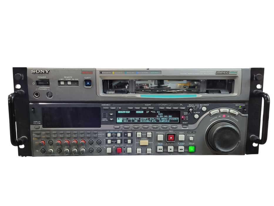 SONY MSW-M2000 digital video cassette recorder READ