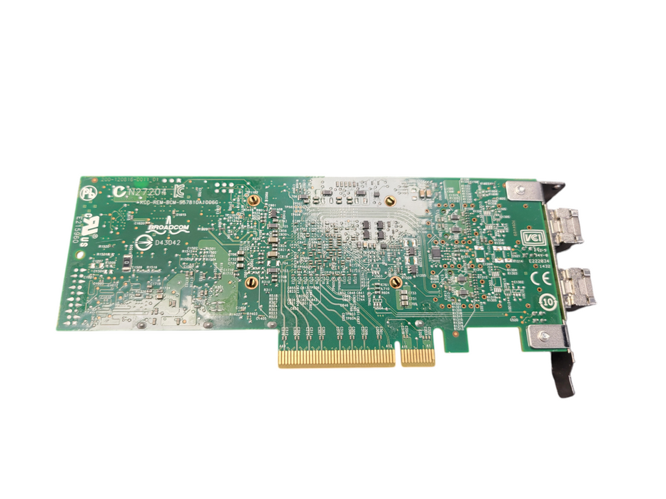 DELL 0N20KJ / 0Y40PH BCM57810S 10GB DUAL PORT PCIE NETWORK CARD