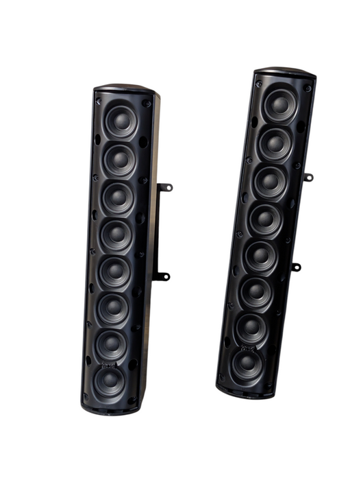 JBL CBT 50LA-1 Column Array Speakers with Wall Brackets