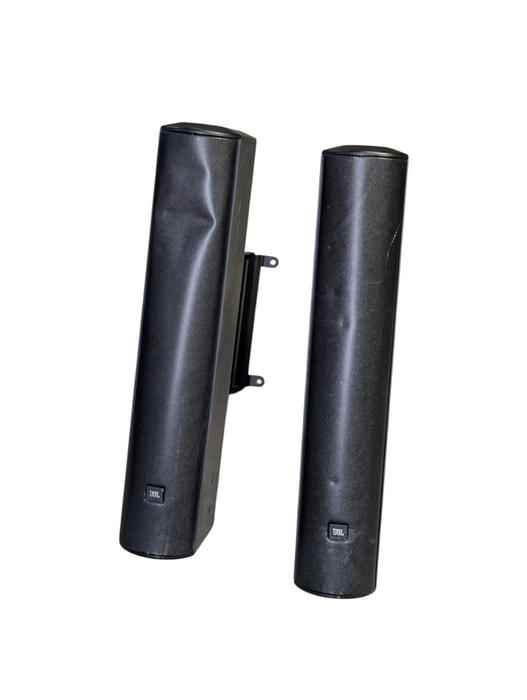 JBL CBT 50LA-1 Column Array Speakers with Wall Brackets