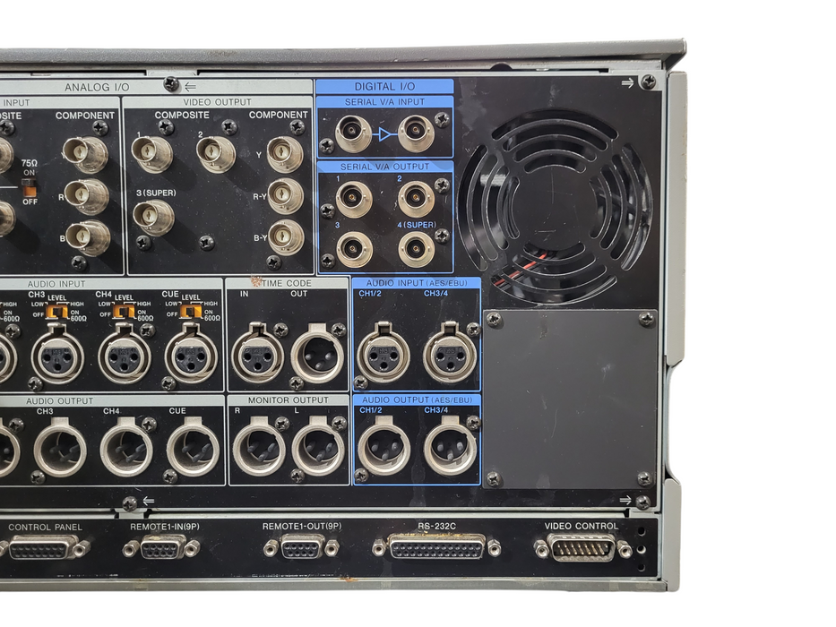 Sony DVW-A500 Digital Betacam VTR Recorder Player