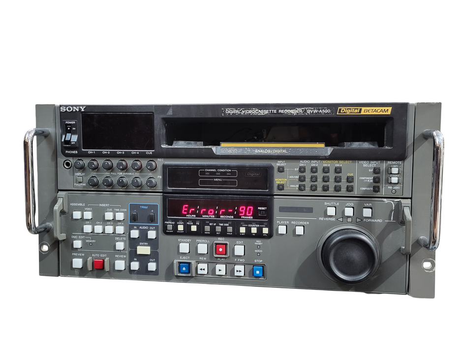 Sony DVW-A500 Digital Betacam VTR Recorder Player