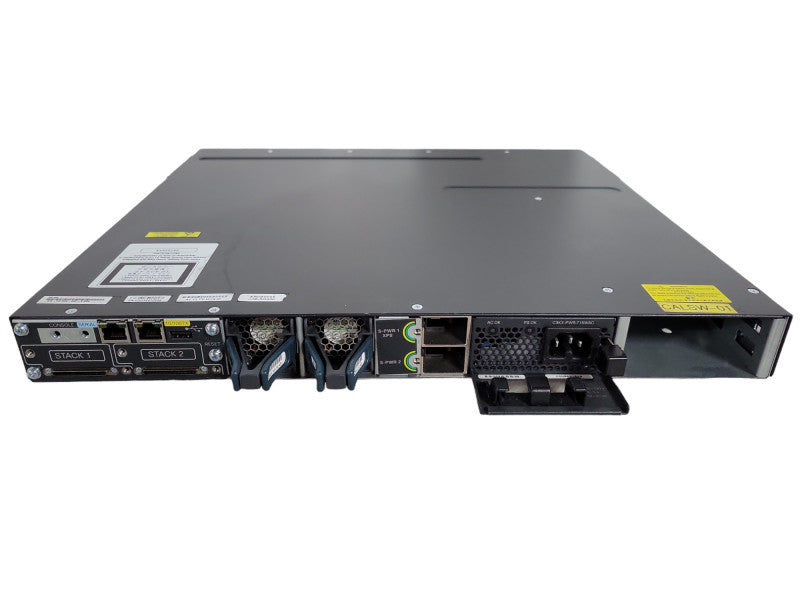 CISCO Ws-C3750x-24P-E Vo4 24 Ports POE+ Network Switch ws-c3750x-24p-e !