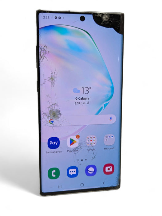 Samsung Galaxy Note10+ SM-N975W 256GB UNLOCKED PLEASE READ  Q-