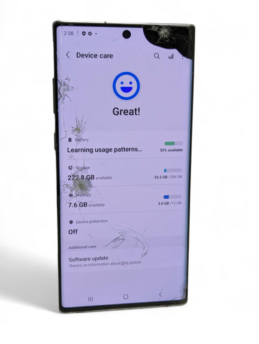 Samsung Galaxy Note10+ SM-N975W 256GB UNLOCKED PLEASE READ  Q-