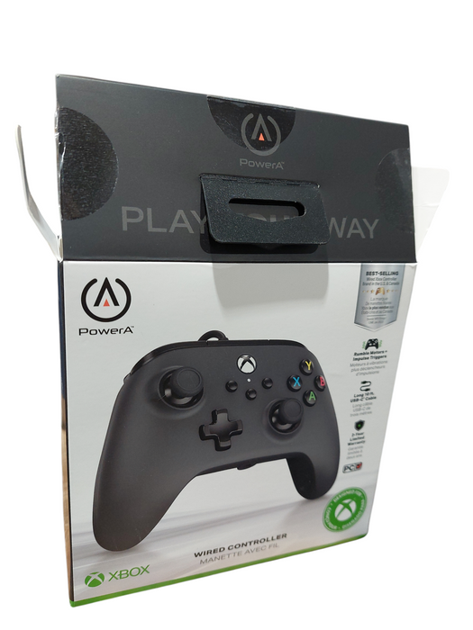 Power A Xbox Wired Controller Black Model: XBGPOPWI