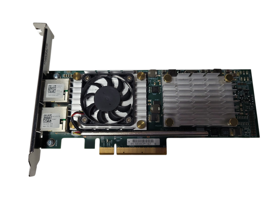 Dell Broadcom 10GbE SFP+ Dual Port PCIe Server Network Card 0W1GCR