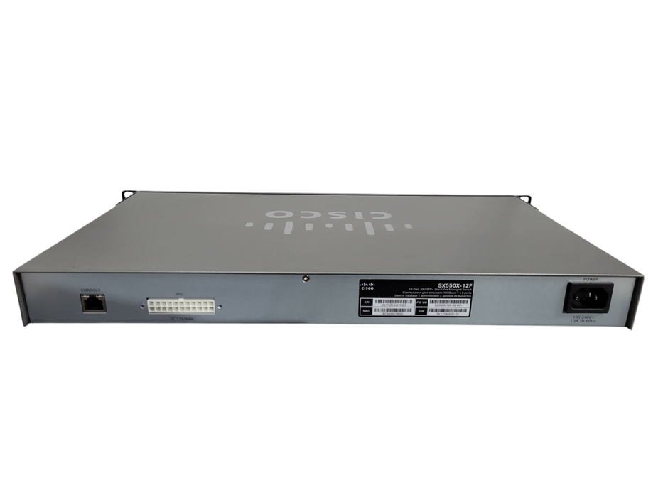 Cisco SX550x-12F , 12-port 10G SFP+ Stackable Managed Switch