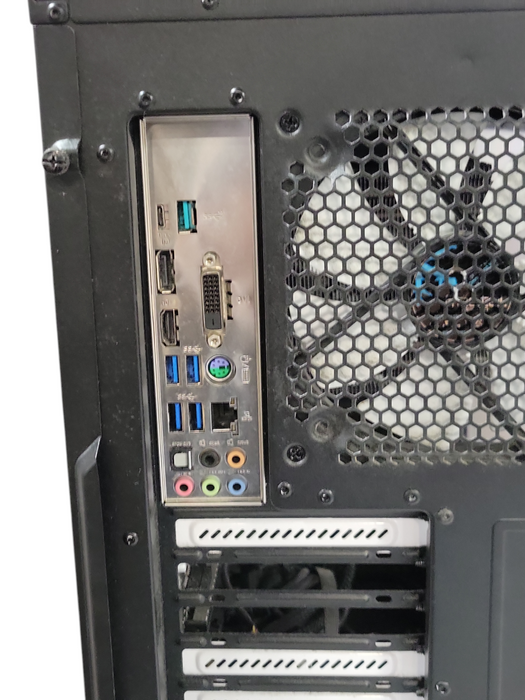 Custom/Asus Tower PC, Core I7-7700 3.60GHz 32GB DDR4, 256GB SSD+1TB HDD 650W PSU