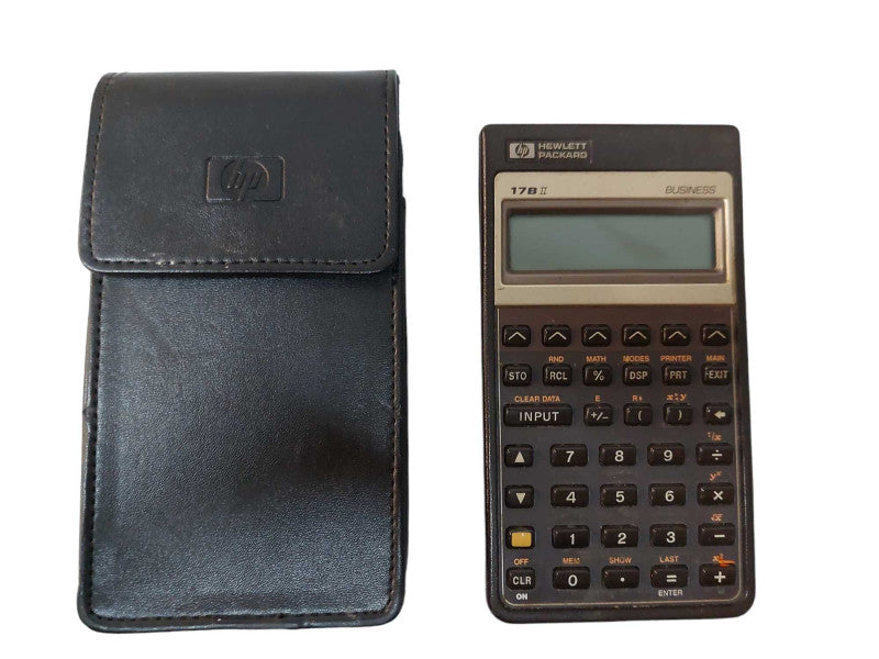Vintage HP hewlett Packard Business Calculator Model: 17B-II =