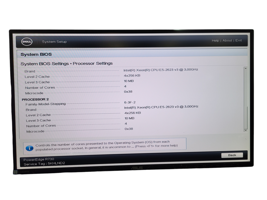Dell PowerEdge R730 8x 3.5" 2x E5-2623 v3 @ 3GHz 16GB DDR4 H730 Mini 2x 750W PSU