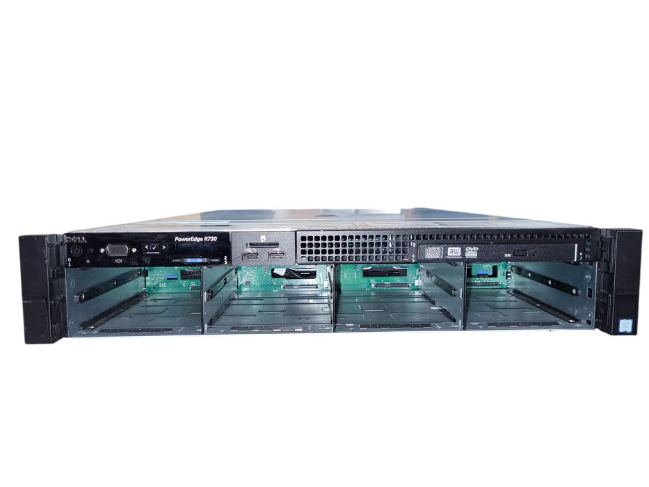 Dell PowerEdge R730 8x 3.5" 2x E5-2623 v3 @ 3GHz 16GB DDR4 H730 Mini 2x 750W PSU