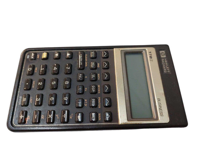 Vintage HP hewlett Packard Business Calculator Model: 17B-II =