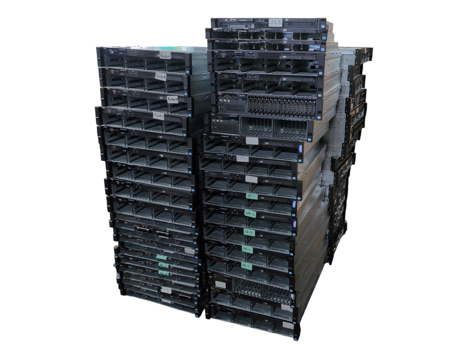 Lot of 58x Various Models of Dell Server (R220, R420, R720)