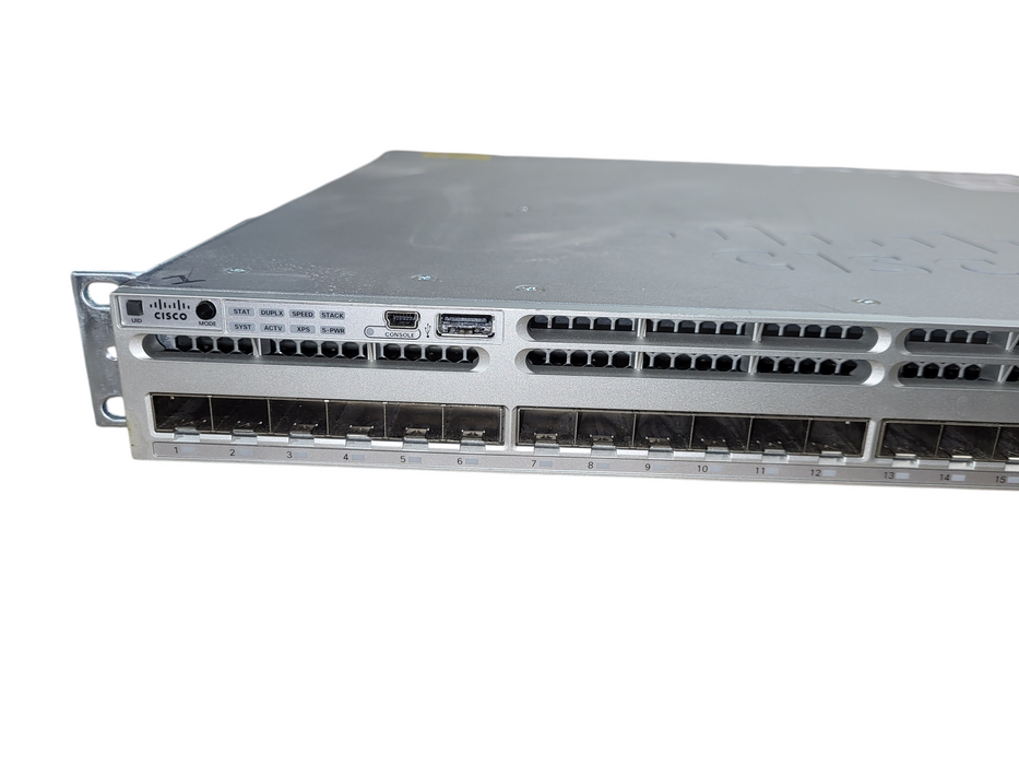 Cisco WS-C3850-24XS-E 24-Port 10Gb SFP+ Switch No PSU