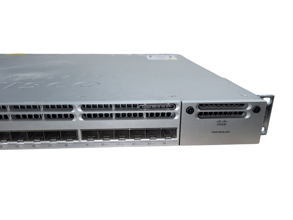 Cisco WS-C3850-24XS-E 24-Port 10Gb SFP+ Switch No PSU