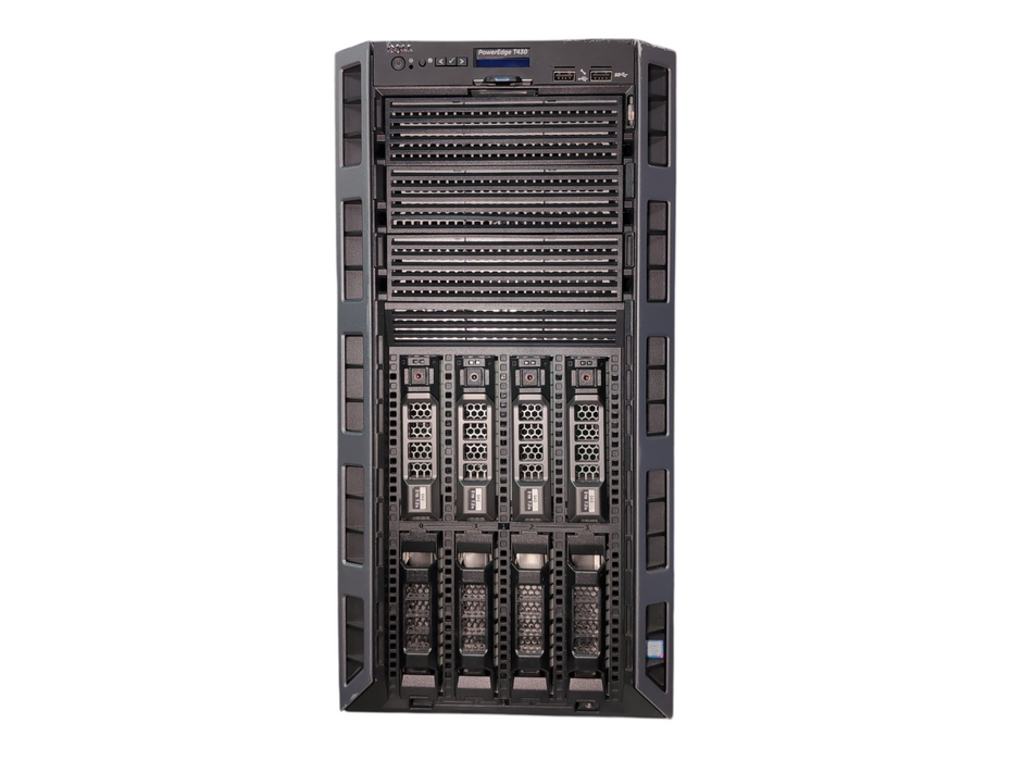Dell PE T430 8x 3.5", Xeon E5-2620v4, 32GB DDR4, PERC H730, No HDD,  2x495W PSU