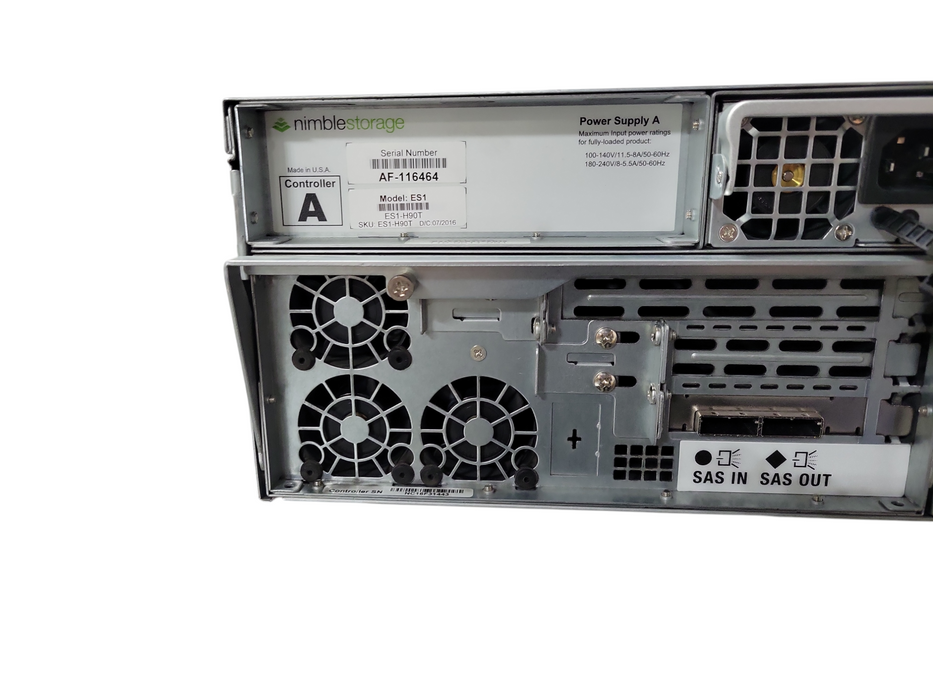 Nimble Storage SAN Expansion Array ES1-H90T NO HDD/Caddies