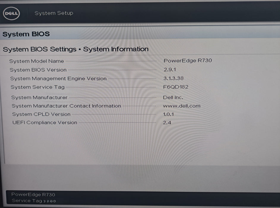 Dell PowerEdge R730 8x 3.5" | 2x E5-2670 V3 | 32GB |  H330 | NO HDD | 2x 750W Q