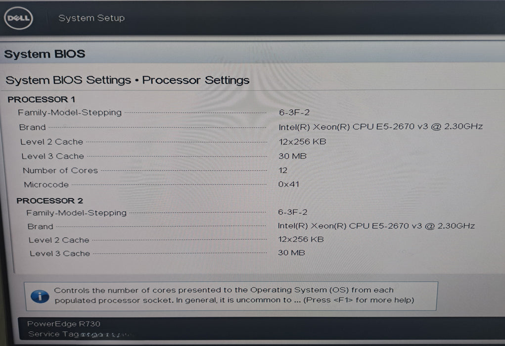 Dell PowerEdge R730 8x 3.5" | 2x E5-2670 V3 | 32GB |  H330 | NO HDD | 2x 750W Q