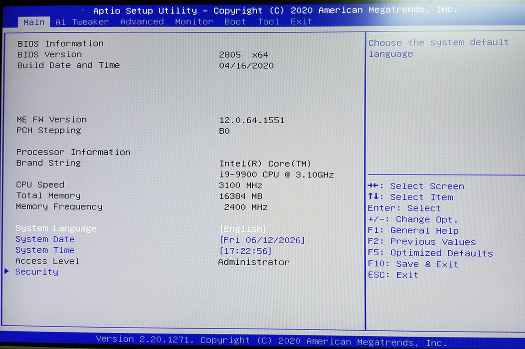 Custom PC W/ Asus B360M-A Core i9-9900 CPU 16GB RAM - No HDD