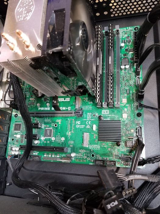 Custom PC W/ Asus B360M-A Core i9-9900 CPU 16GB RAM - No HDD