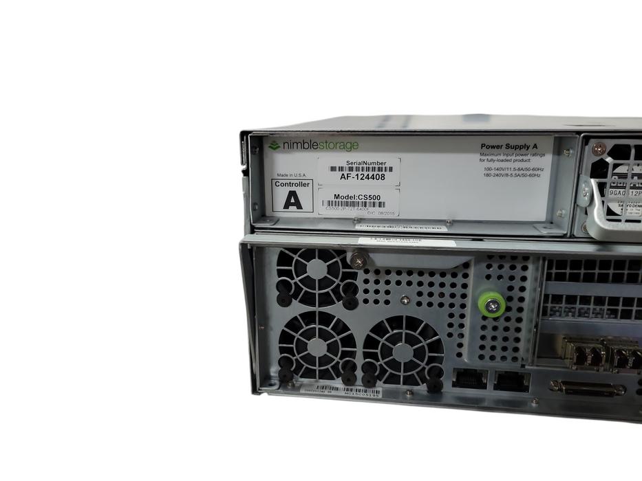 HP HPE Nimble Storage Array SAN CS300 CS500 CS700 Chassis CS500 MODULE