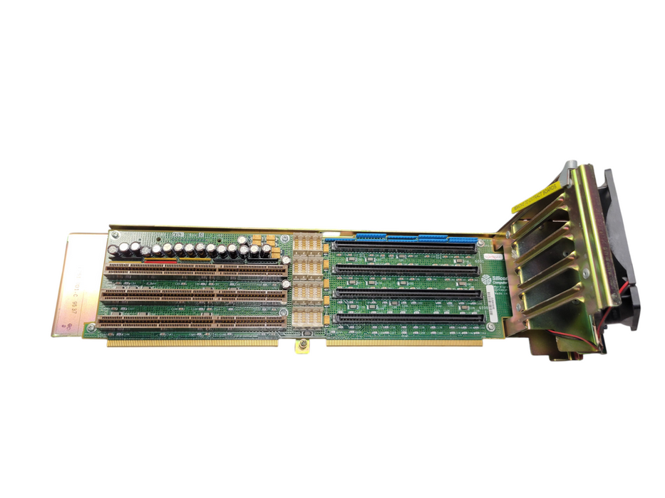SGI / Silicon Graphics Indigo 2 030-0680-003 GIO/EISA Backplane / Fan / Bracket