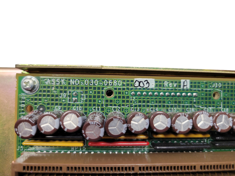 SGI / Silicon Graphics Indigo 2 030-0680-003 GIO/EISA Backplane / Fan / Bracket
