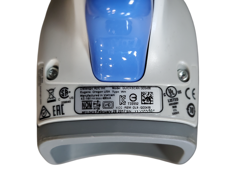Lot 186x Datalogic QuickScan QD2430 - 2D USB Scanner
