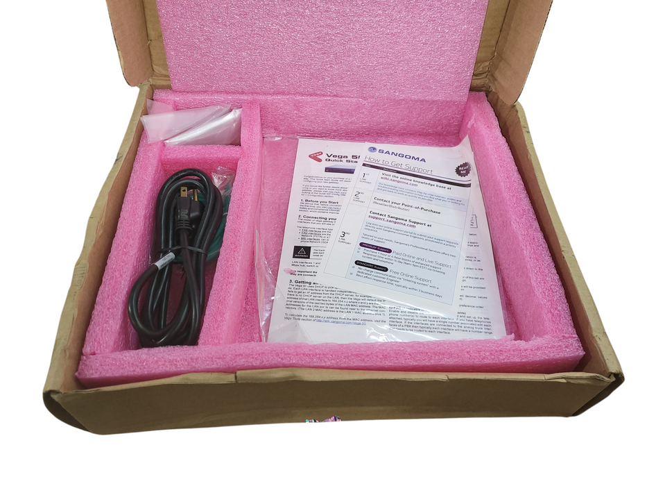 VegaStream Vega 50 Europa IP Telephony Gateway 8FXO Open box