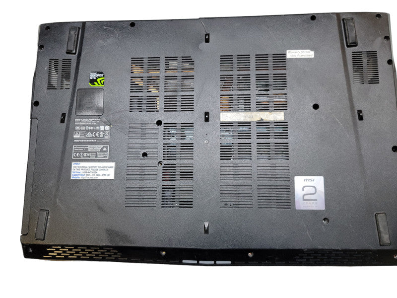 MSI APACHE GE72-6QF | i7-6700HQ| GTX 970M| 16GB DDR4| NO HD FOR PARTS/REPAIR Î² BudLap