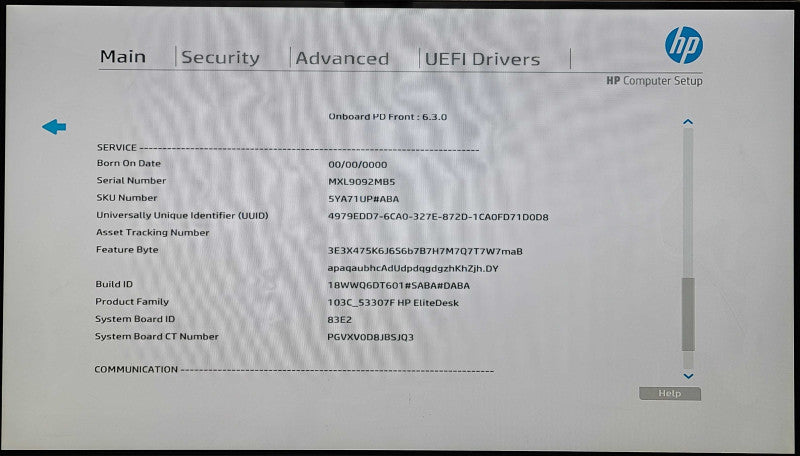 HP EliteDesk 800 G4 DM, i5-8500T 2.10GHz, 8GB RAM, 256GB Nvme, w/ PWR
