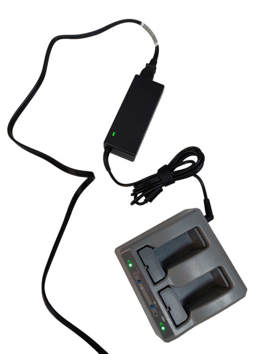 Trimble Charger Dual Battery Input PN: 109000 w Trimble Adaptor  =